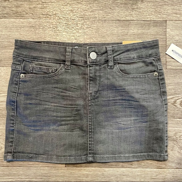 Aeropostale Denim Mini Skirt Women’s 00 - Picture 1 of 6